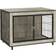 Pawhut Dog Crate Furniture on Wheels 80 x 56 x 62.5 cm