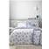 Catherine Lansfield Lucie Floral Frill Reversible Set Double Duvet Cover Blue, White