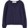 H&M Kid's Fine Knit Cotton Cardigan - Navy Blue (0924139001)