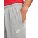 Nike Sportswear Club Men's Knit Open Hem Pants - Dark Grey Heather/White