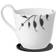 Royal Copenhagen Black Mega Fluted Krus 25cl