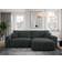 MKS Nelson Dark Gray Sofa 274cm 3-Sitzer