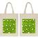 VAPOKF Reusable Grocery Tote Bag - Fruit Slices