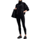 Nike One Women's Therma-FIT Oversized 1/2 Zip Fleece Top - Black/White