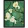 ARTERY8 Japanese White Cherry Tree Print Black Framed Art 23.4x32.3cm