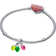 Pandora Stranger Things Glow in The Dark Run Dangle Charm - Silver/Multicolour