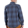 Carhartt Heavyweight Flannel L/S Plaid Shirt Shirt L, blue