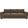Bernhardt Dawkins Brown Sofa 94" 3 Seater