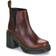 Dr. Martens Spence Leather Flared Heel Chelsea Boots - Dark Brown