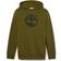 Timberland Felpa con Cappuccio e Logo ad Albero Kennebec River da Uomo in verde