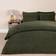 OHS Teddy Fleece Duvet Cover Green (225x220cm)