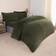 OHS Teddy Fleece Duvet Cover Green (225x220cm)