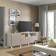 IKEA Bestå White/Hammersmith/Stubbarp Beige TV-bänk 240x74cm