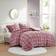 Intelligent Design Velvet Dream Puff Bedspread Pink (264.2x228.6cm)