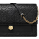 Tory Burch T Monogram Chain Wallet - Black