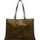 Alexander McQueen Elegant Tote Bag with Pendant - Brown