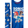 H&M Printed Cotton Jersey Pyjamas - Bright Blue/Sonic the Hedgehog (1232761004)