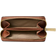 Michael Kors jet set travel card case geldbörse portmonee klein braun gold S