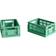 Hay Colour Crate Mini Dark Mint Basket 16cm 2pcs