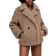 UGG Women's Gertrude Short Teddy Coat - Putty