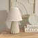 ValueLights Saskia Natural Table Lamp 31cm 2pcs