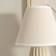 ValueLights Saskia Natural Table Lamp 31cm 2pcs