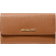 Michael Kors Jet Set Travel Crossgrain Leather Tri Fold Wallet - Luggage