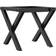 vidaXL 357892 Black Table Leg 33cm