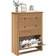 vidaXL 4016392 Panama Natural Skostativ 80x105cm