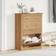 vidaXL 4016392 Panama Natural Shoe Rack 80x105cm