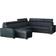 Mirjan24 WOHNLANDSCHAFT Oslo Dark Blue Sofa 315cm