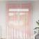 vidaXL Voile Curtains with Rod Pockets 2 pcs Pink