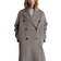 Mango Picarol Oversize Handmade Long Coat - Medium Brown