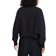 Nike Sportswear Plush Women's Oversized Crew Neck Mod Crop Sweatshirt - Black/Dark Smoke Grey
