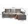 Masseno Potaro Grey Sofa 232cm 4-Sitzer