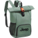 Jeep Backpack Roll Top - Green