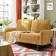 Everly Quinn Hasaam Ginger Sofa 56" 2 Seater