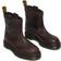 Dr. Martens Anistone Lo Leather Biker Boots - Dark Brown