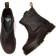 Dr. Martens Anistone Lo Leather Biker Boots - Dark Brown