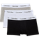 Calvin Klein Cotton Stretch Low Rise Trunks 3-pack - Black/White/Grey Heather