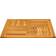 vidaXL 4004256 Natural Bordplade 80x80cm