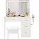 Latitude Run Dajanea White Dressing Table 40x90cm