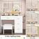 Latitude Run Dajanea White Dressing Table 40x90cm