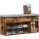 vidaXL 859140 Smoked Oak Skohylle 102x45cm