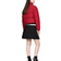 Tommy Hilfiger Cropped Puffer Jacket with Zip - Regatta Red