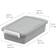 Iris Kitchen Storage Organizers Gray/Pearl Storage Box 0.7gal 4pcs