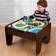 Kidkraft 2 in 1 Wooden Activity Table with Board Train Set & 195 Bricks