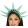 Fiestas Guirca Statue of Liberty Costume