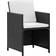 vidaXL 42547 Matgrupp, 1 Bord inkl. 10 Stolar