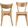 AC Design Furniture Roxby Oak Kitchen Chair 79.5cm 2pcs